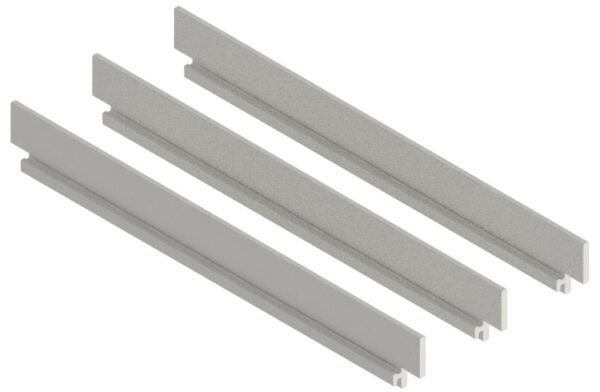 Produktbild UBK 200 123  -  Sichtkantenprofil UBK 200 für Endstück, 12mm Vertiefung